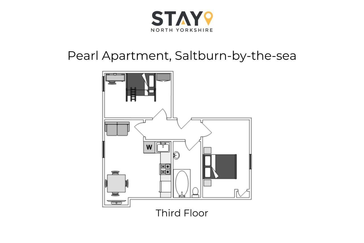 Host & Stay - Pearl Apartment Солтберн-бай-те-Си Экстерьер фото